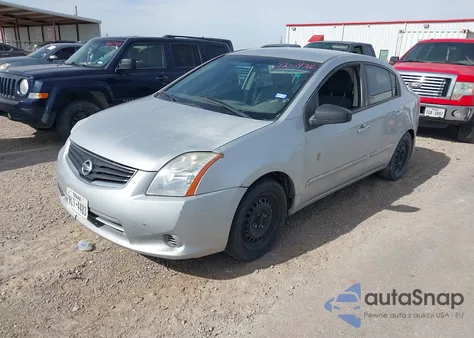 2012 Nissan Sentra 2.0 S z USA, uszkodzony, nr VIN 3N1AB6AP8CL622322